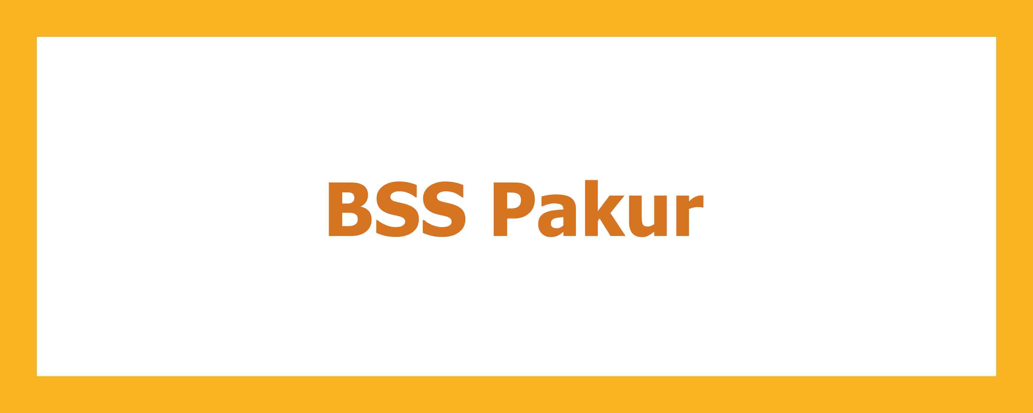 BSS Pakur, Jharkhand branch