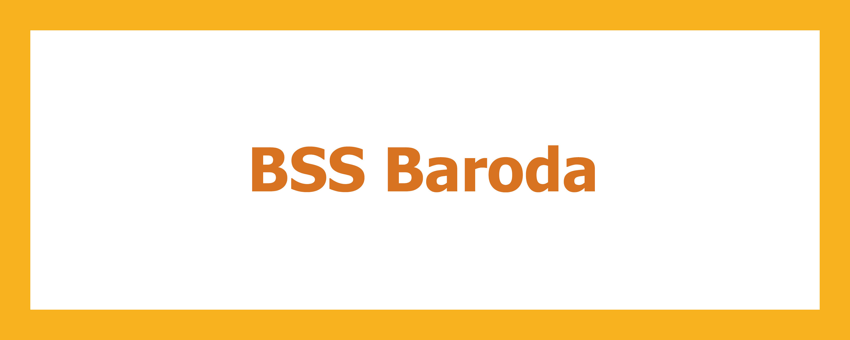 BSS Baroda, Gujarat branch, main building