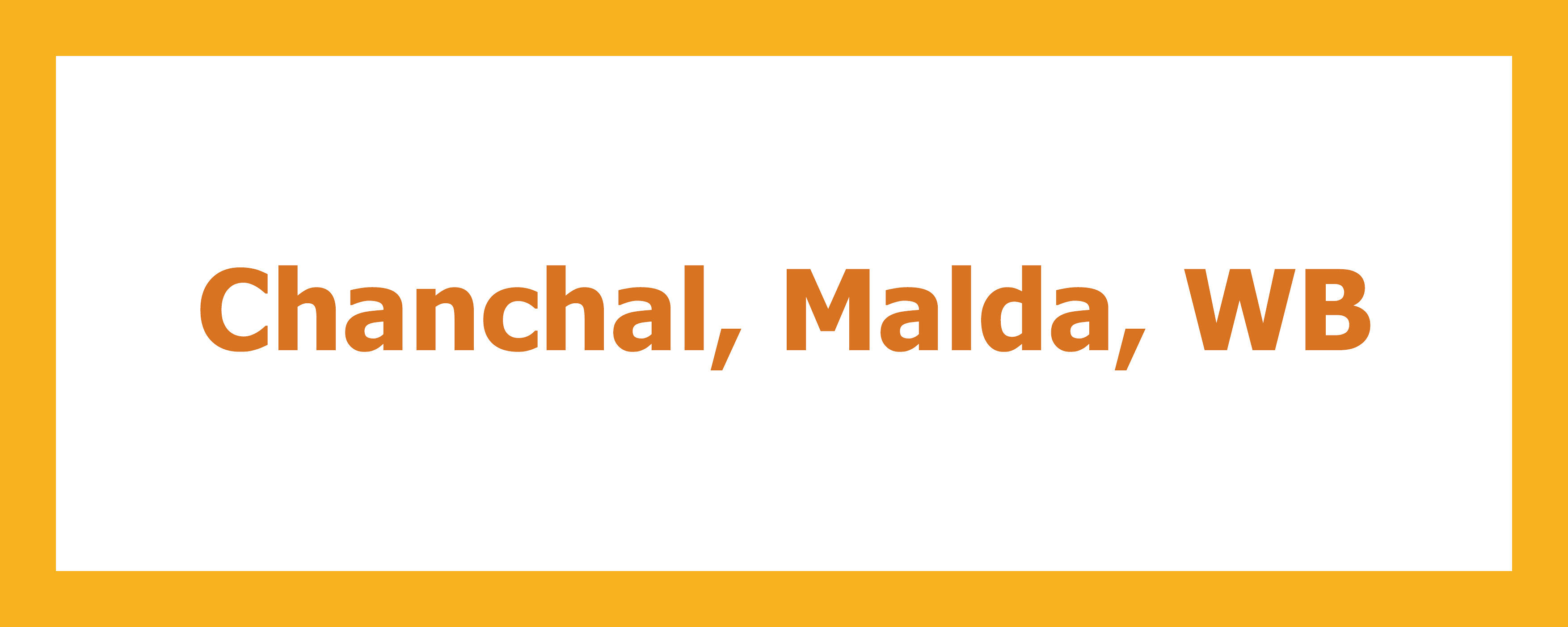BSS Chanchal, Malda, WB branch